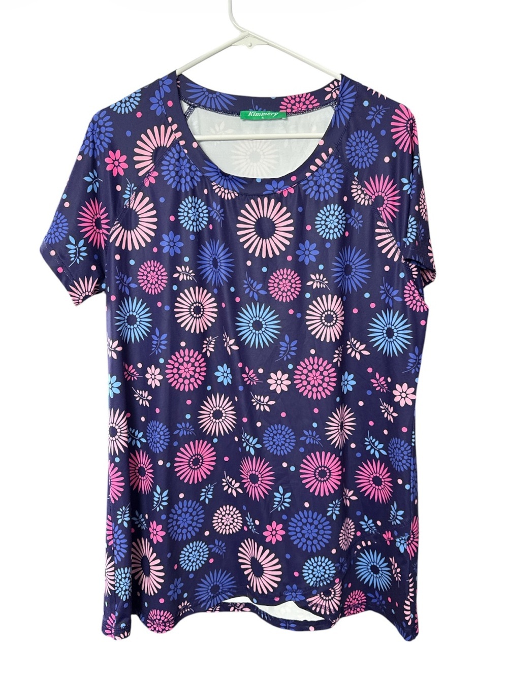 Kimmery Regan sleeve round neck tee size XL new